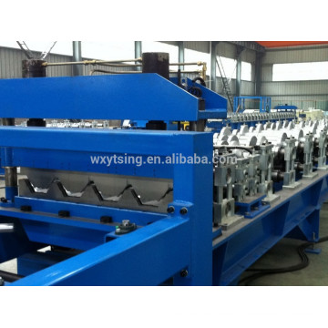 YTSING-YD-4539 Pass CE and ISO Metal Deck Making Machine Supplier, Metal Deck Roll Forming Machine